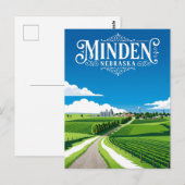 Minden USA Postkarte (Vorne/Hinten)