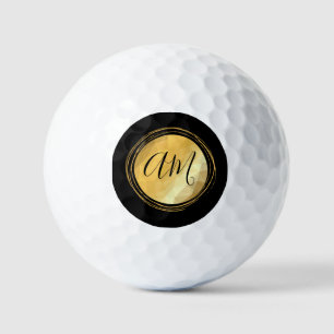 Mindest-Goldbuchstaben Golfball