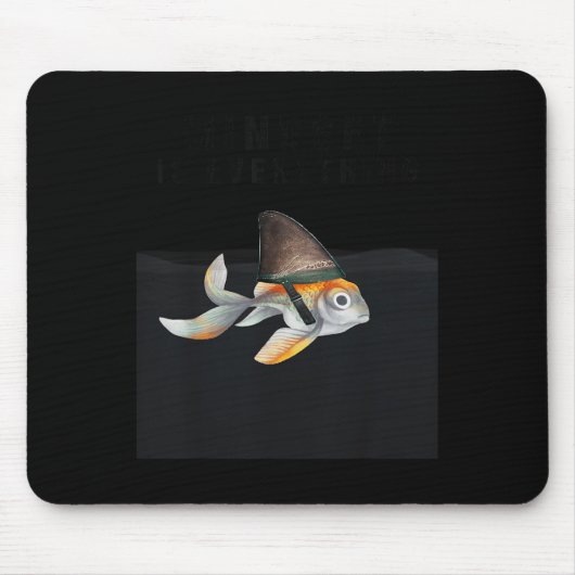 Mindest Is Everything - Motivational Quote Insrati Mousepad (Vorne)