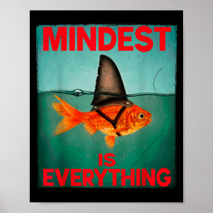 Mindest ist alles Motivationszitat Inspirati Poster