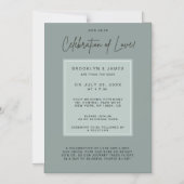 Mindestalter für Hochzeiten von Liebe Magneteinladung (Vorderseite)