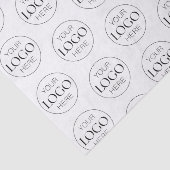 Mindestanzahl an Logos für Unternehmen Seidenpapier (Ausschnitt)