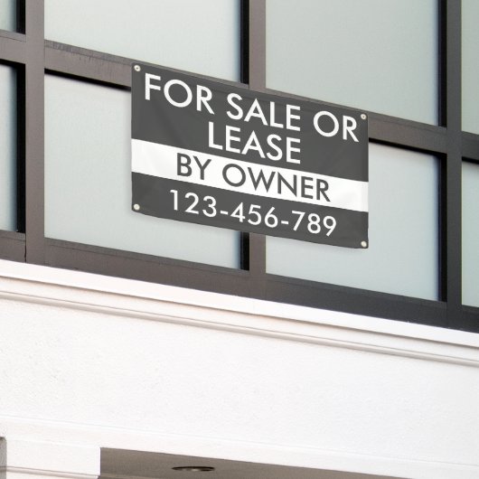 Mindestbetrag für den Verkauf oder die Vermietung Banner (Äußeres Gebäude)