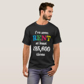 Mindestens 525600 Times Funny Broadway Musical Say T-Shirt (Vorne ganz)