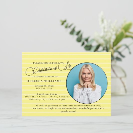 Mindesthaftung der Einladung zum Leben (Stehend Vorderseite)