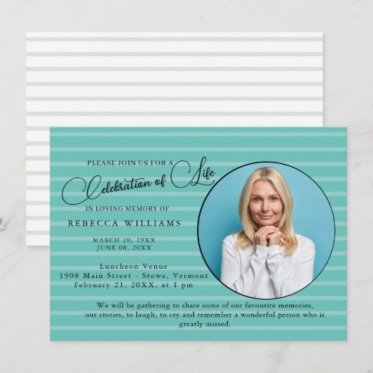 Mindesthaftung der Einladung zum Leben (Vorne/Hinten)