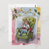 "Mindestholzkleidung" Vintag Postkarte (Vorne/Hinten)