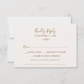 Mindestleaf | Anforderungen an die Diätetik von Bo RSVP Karte (Vorderseite)