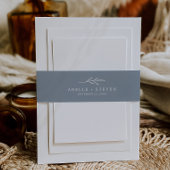 Mindestleaf | Dusty Blue Wedding Bly Band