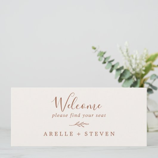 Mindestleaf | Kopfzeile der Creme Boho (Stehend Vorderseite)