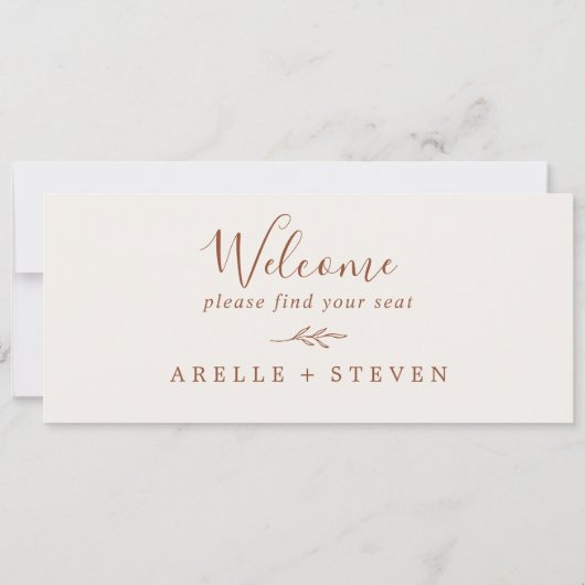 Mindestleaf | Kopfzeile der Creme Boho (Rückseite)