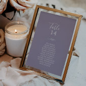 Mindestleaf | Lavendel mit Sitzkarte