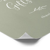 Mindestleaf | Seite Green Cards and Gifts Poster (Ecke)