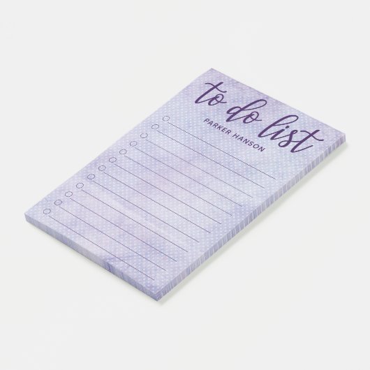 Mindestliste Post-it Klebezettel (angewinkelt)