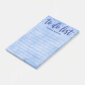 Mindestliste Post-it Klebezettel (angewinkelt)