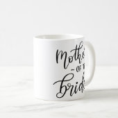 Mindestmutter der Braut | Typografie Kaffeetasse (VorderseiteRechts)