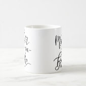 Mindestmutter der Braut | Typografie Kaffeetasse (Mittel)