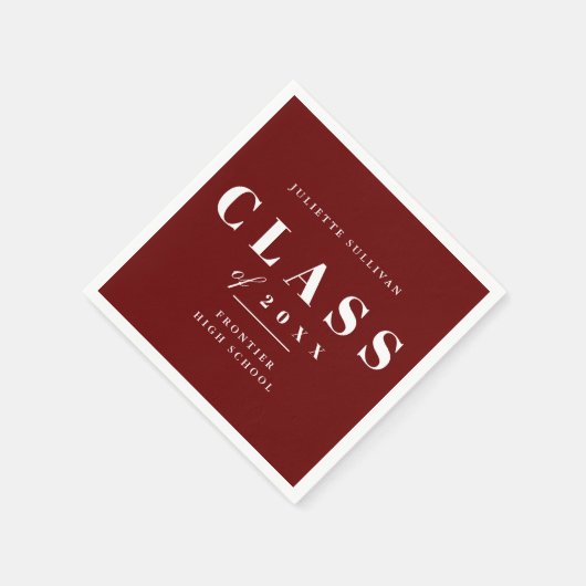 Mindeststufe Serviette (Ecke)