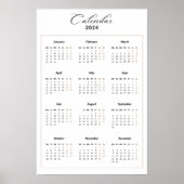 Mindestzeitplan für 2024 poster (Vorne)