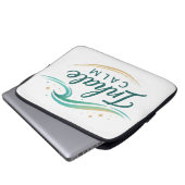 Mindful Breathing Relaxation Design Laptopschutzhülle (Vorne Knopf)