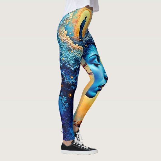 Mindful Cosmic Journey Leggings (Rechts)