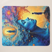 Mindful Cosmic Journey Sherpadecke (Vorderseite (Horizontal))