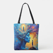 Mindful Cosmic Journey Tasche (Rückseite)
