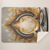 "Mindful Inner Reflection" Sherpadecke (Vorderseite (Horizontal))