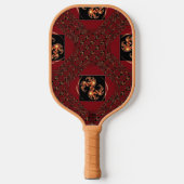 Mindful Match Gear: Celestial Galactic Balanced Fo Pickleball Schläger (Vorderseite)