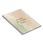 Mindful Message Note Book Notizblock (Rechte Seite)