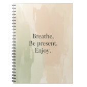 Mindful Message Note Book Notizblock (Vorderseite)