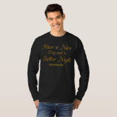 Mindful Moment Style: Gold Script Positivity That T-Shirt (Vorne ganz)