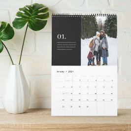 Mindful Moments Family Photos and Poems Kalender