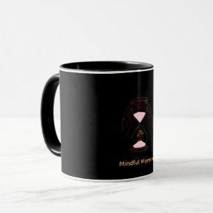 Mindful Moments-Stundenglas Personalisierte Zen- Tasse