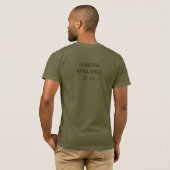 MINDFUL PAPÁ BUCK T-SHIRT (Schwarz voll)
