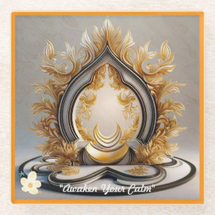 "Mindful Peace Found" Glasuntersetzer