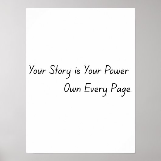 Mindful Productivity Process Quote Modern Poster (Vorne)