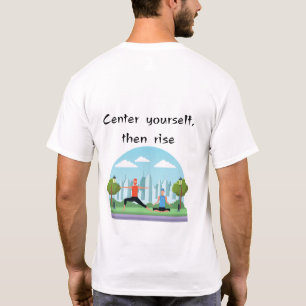 Mindful Warrior Yoga WIDER T-Shirt