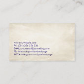 Mindful Wings - Schmetterlingshirn Visitenkarte (Rückseite)