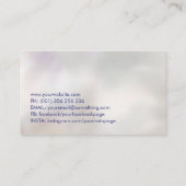 Mindful Wings - Schmetterlingshirn Visitenkarte (Rückseite)