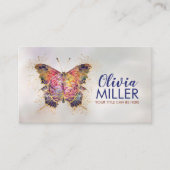 Mindful Wings - Schmetterlingshirn Visitenkarte (Vorderseite)