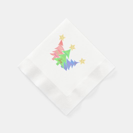 Mindful Word Art Napkins Serviette (Ecke)