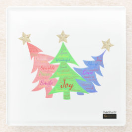 Mindful Word Art - Untersetzer