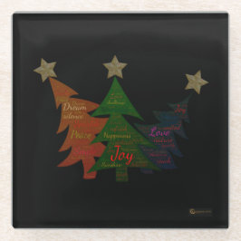 Mindful Word Art - Untersetzer