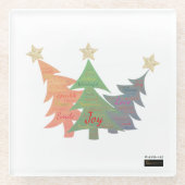 Mindful Word Art - Untersetzer (Vorderseite)