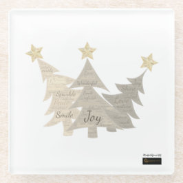 Mindful Word Art - Untersetzer