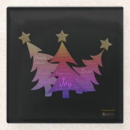 Mindful Word Art - Untersetzer