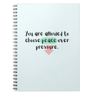 Mindful Writing Notebook – Choose Calm Notizblock