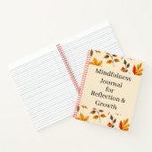 "Mindfulfilling Journal" | Reflektion und Wachstum Notizblock (Innenseite)