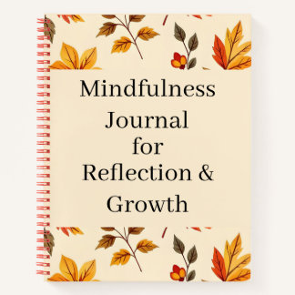 "Mindfulfilling Journal" | Reflektion und Wachstum Notizblock